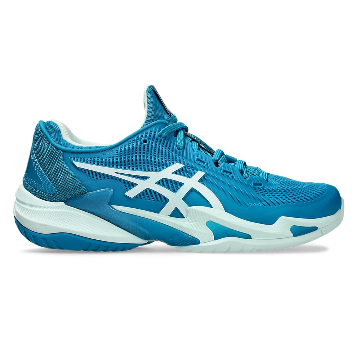 Asics Court FF 3 Teal/White Women's Shoes – TennisHub