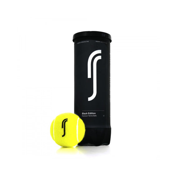RS Black Edition Tennis Balls (Can of 3)