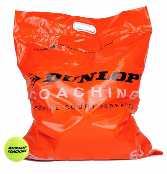 Dunlop Coaching Balls (Bag of 60 balls)