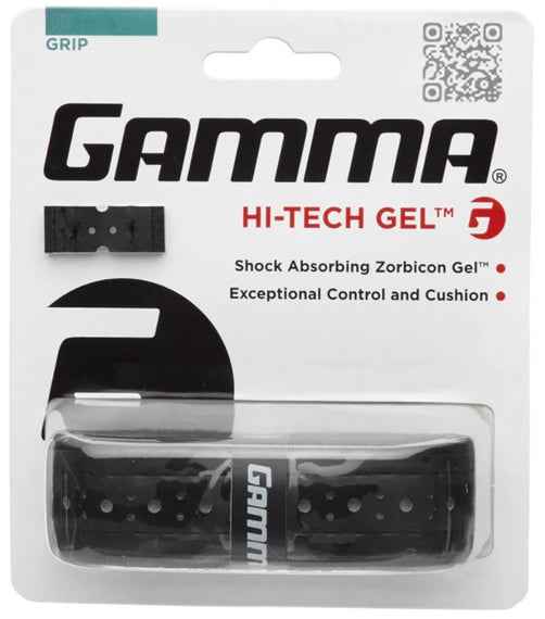 Gamma Hi-Tech Gel Replacement Grip Black
