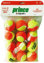 Prince Stage 2 Orange Tennis Balls (Pack of 12)