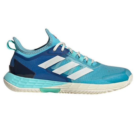 Adidas Adizero Ubersonic 4.1 Aqua/White Women's Shoes