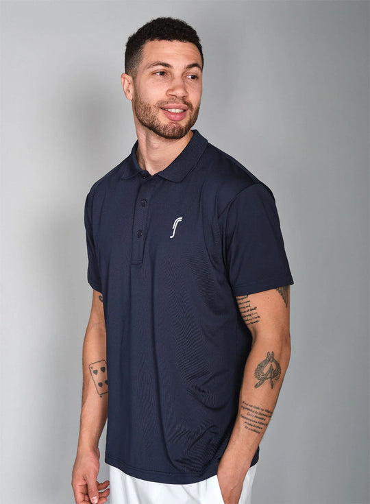 RS MEN'S PERFORMANCE POLO NAVY