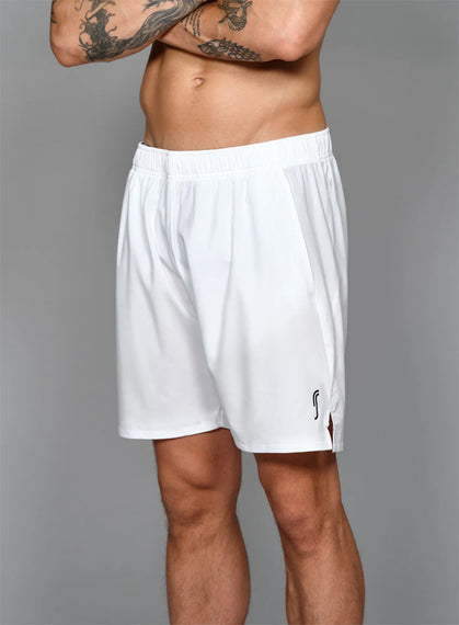 RS MEN'S PERFORMANCE SHORTS WHITE