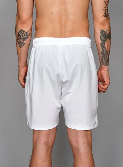 RS MEN'S PERFORMANCE SHORTS WHITE