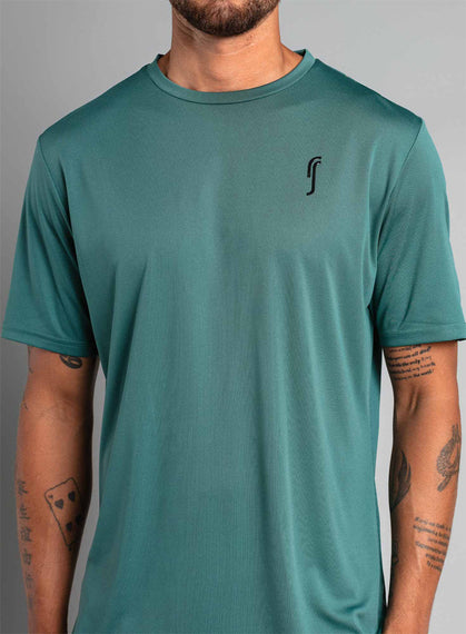 RS MEN'S PERFORMANCE TEE TEAL