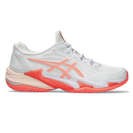 Asics Court FF 3 White/Coral Women's Shoes
