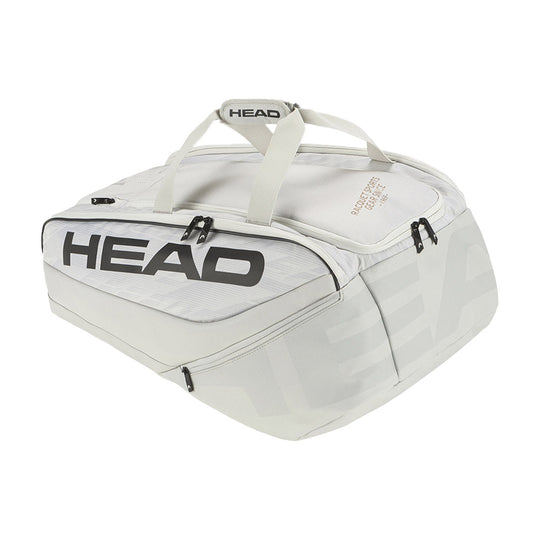 HEAD PRO X PADEL BAG L OFF WHITE/BLACK