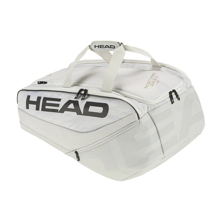 HEAD PRO X PADEL BAG L OFF WHITE/BLACK