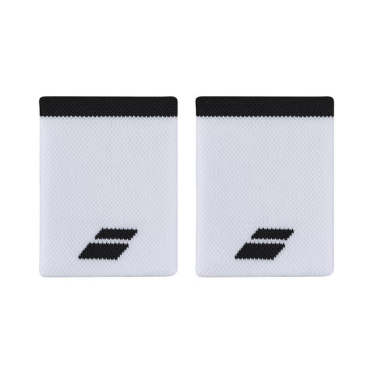 Babolat Logo Jumbo Wristband White/Black