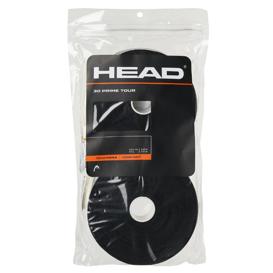 Head Prime Tour Overgrip Black (30-Pack)
