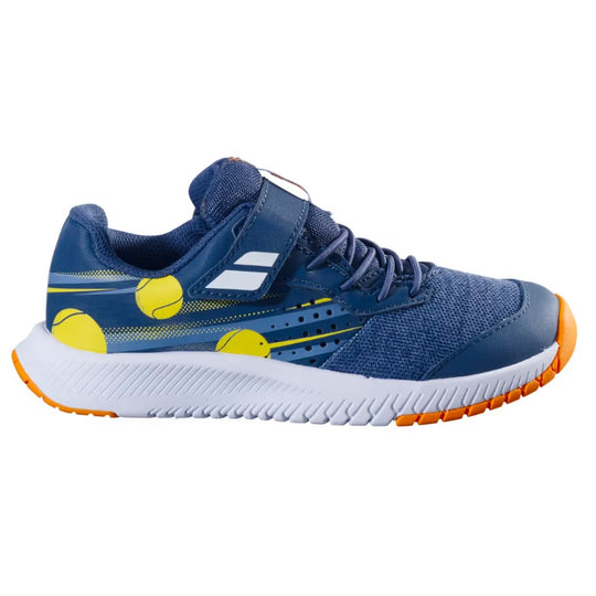 Babolat Pulsion Kid Blue/Yellow Junior Shoes