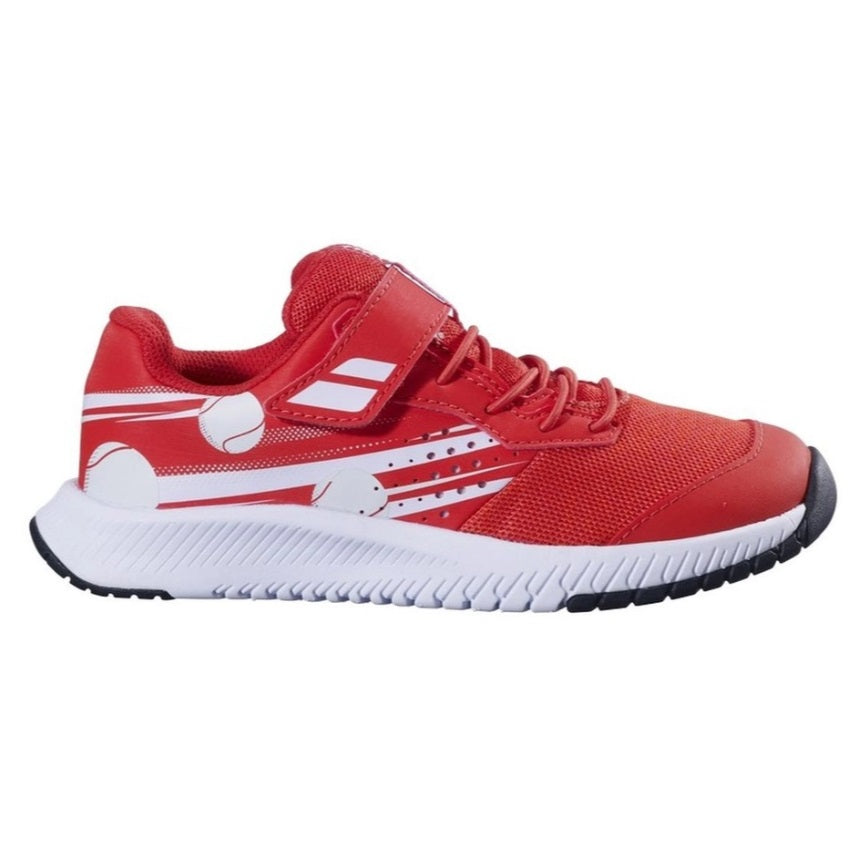 Babolat Pulsion Kid Red/White Junior Shoes