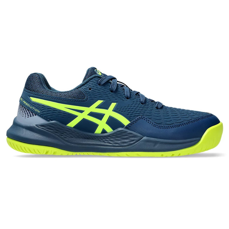 Asics gel blue yellow hotsell