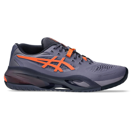 Asics Gel Resolution X WIDE(2E) Grey/Orange Men's Shoes