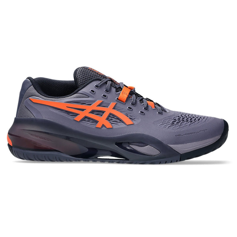 Asics Gel Resolution X WIDE(2E) Grey/Orange Men's Shoes – TennisHub