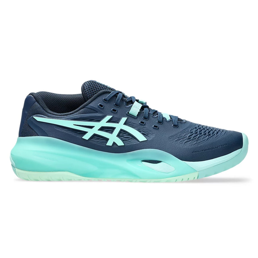 Asics Gel Resolution X Navy/Mint Men's Shoes