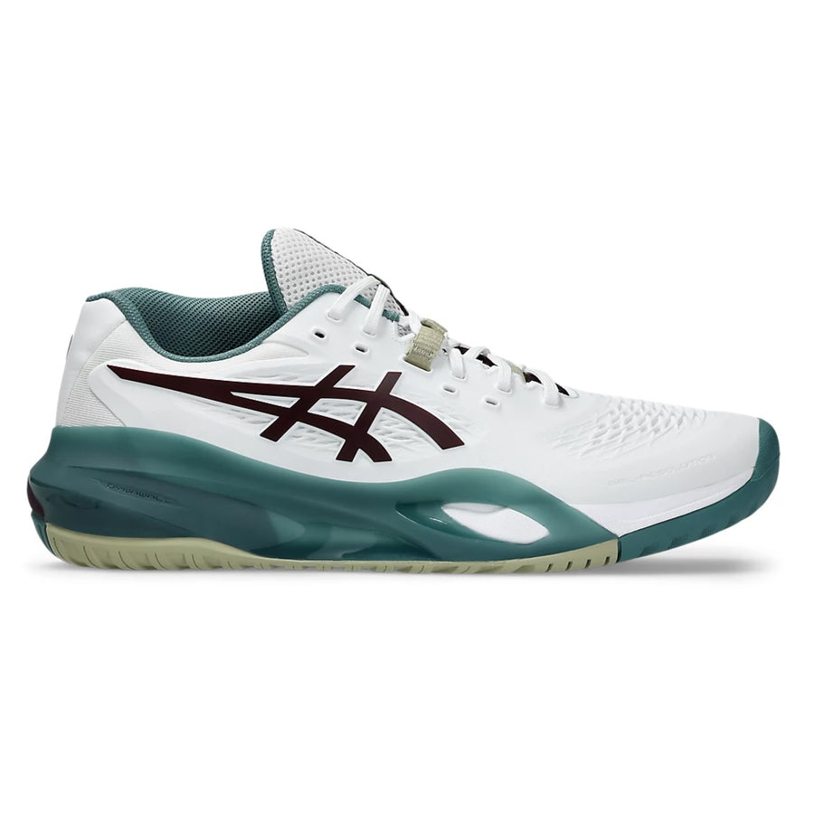 Asics Gel Resolution X WIDE(2E) White/Green Men's Shoes