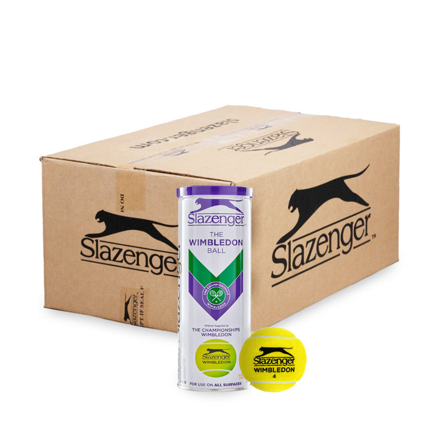 Slazenger Wimbledon Tennis Balls (Carton of 72 Balls)