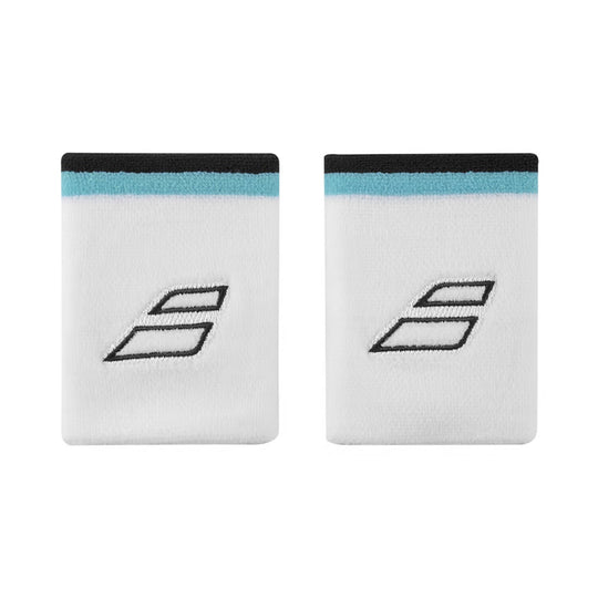 Babolat Terry Jumbo Wristband White/Estate Blue