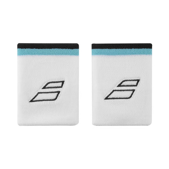 Babolat Terry Jumbo Wristband White/Estate Blue
