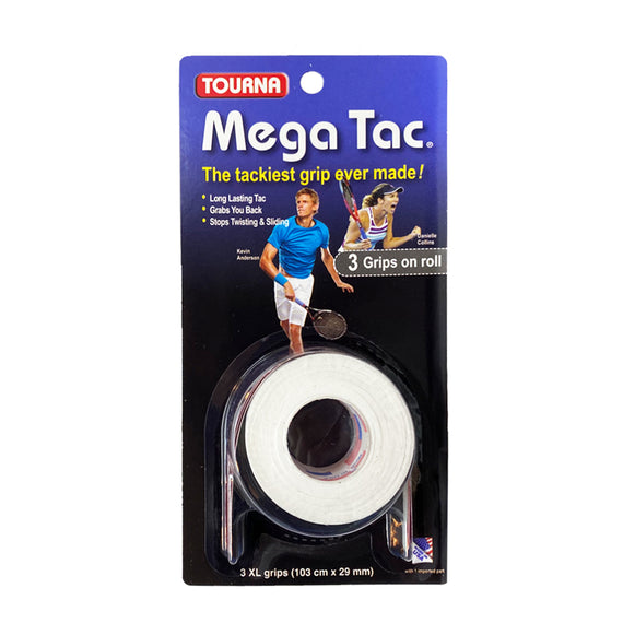 Tourna Mega Tac Overgrip (3-Pack)