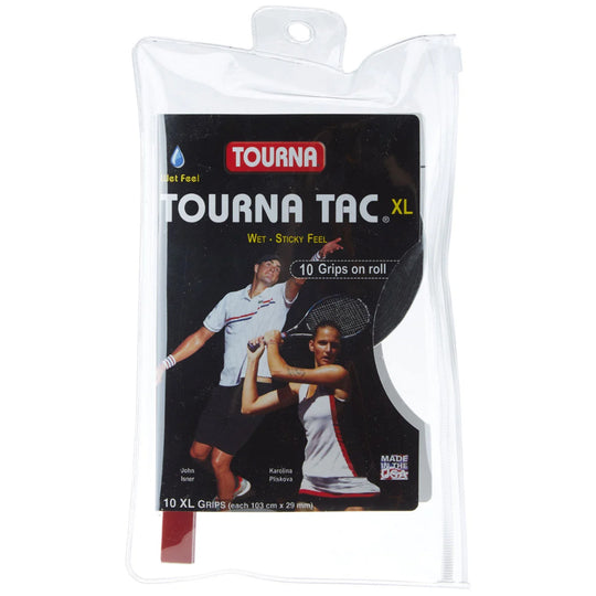 Tourna Tac Overgrip XL Black (10-Pack)