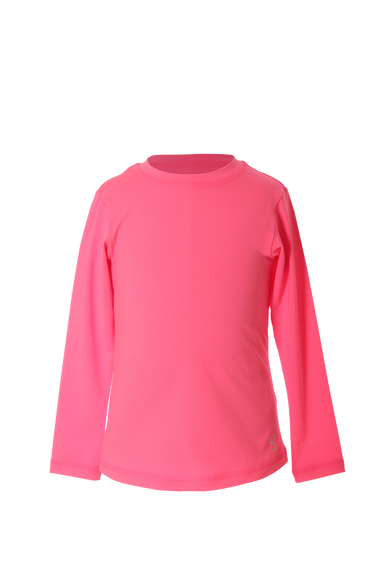 Sofibella UV Colors Girls Long Sleeve Neon Pink 4513