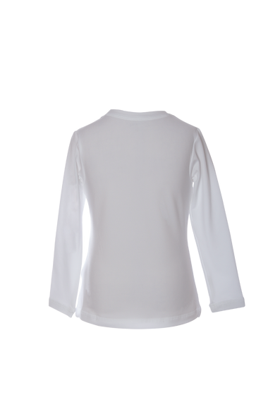 Sofibella UV Colors Girls Long Sleeve White 4513