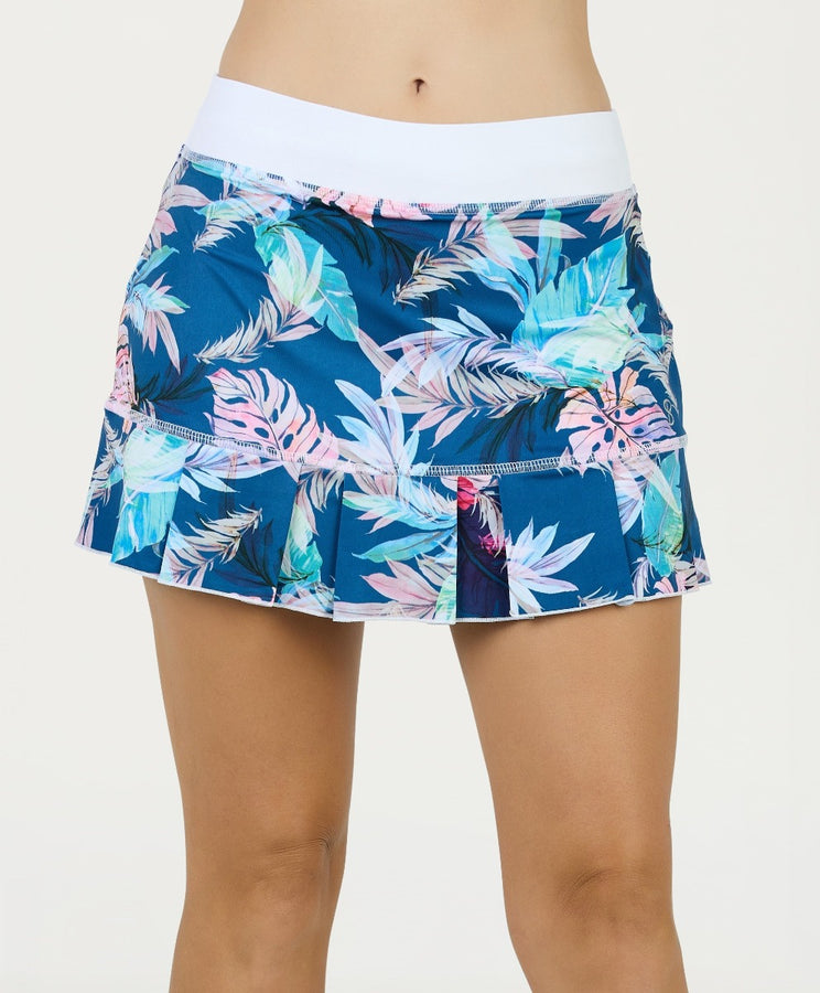 Sofibella UV Colors Women 14" Skort Monstera 7016