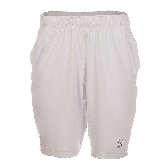 Sofibella Men 9" Game Short White 8011