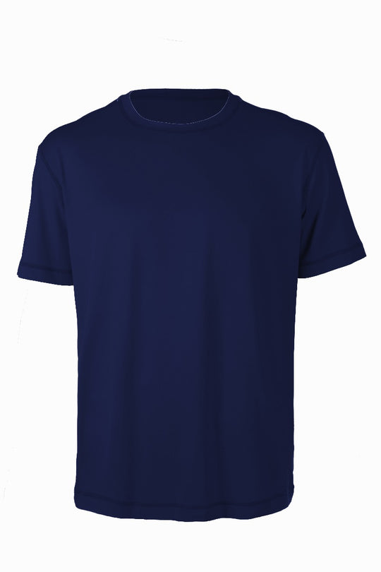 Sofibella Men Classic Short Sleeve Navy 8015