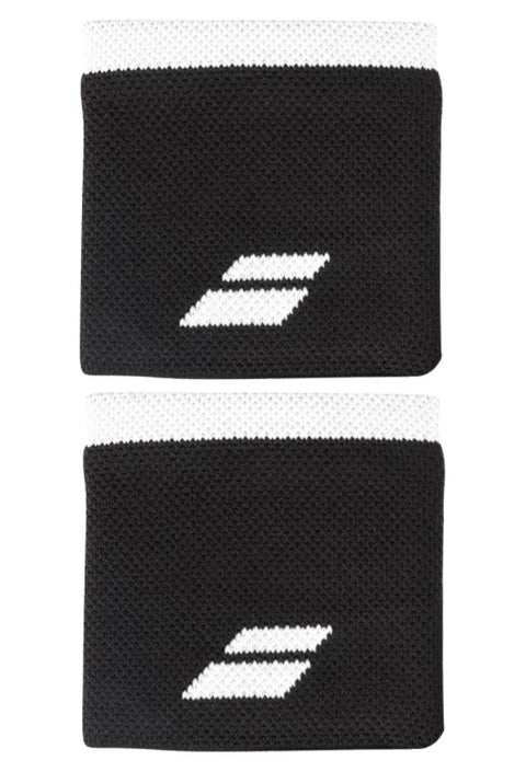 Babolat Logo Wristband Black/White
