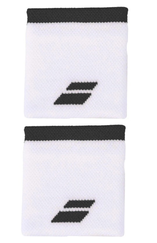 Babolat Logo Wristband White/Black