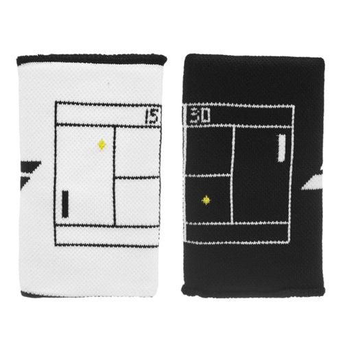 Babolat Reversible Jumbo Wristband White/Black