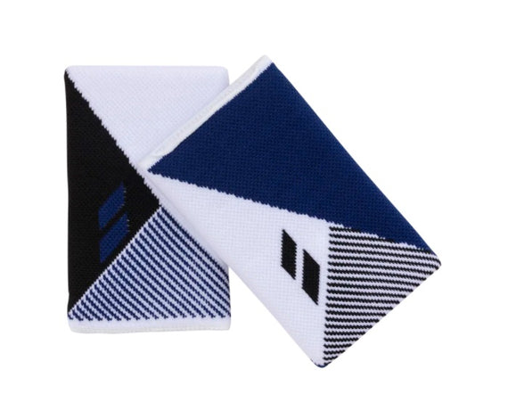 Babolat Reversible Jumbo Wristband White/Blue