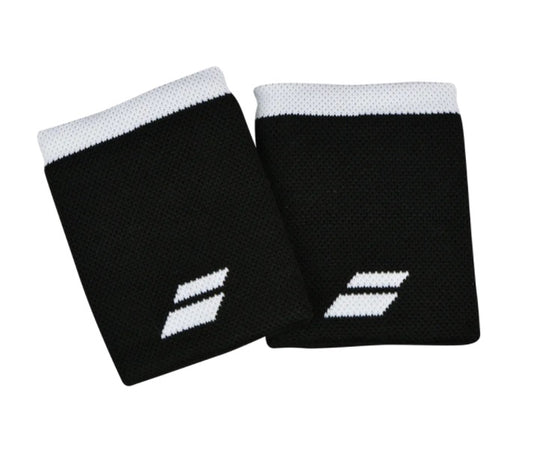 Babolat Logo Jumbo Wristband Black