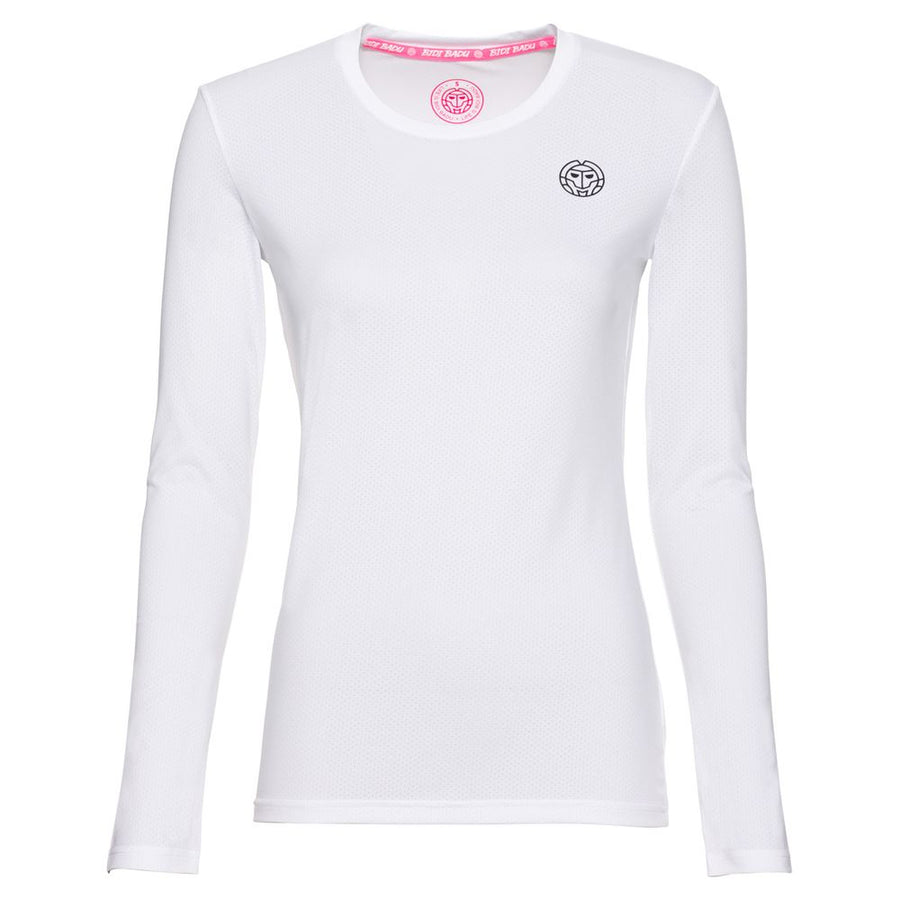 Bidi Badu Mina Tech Girls Roundneck Longsleeve White