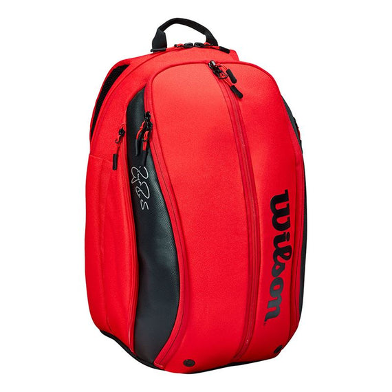 Wilson Federer DNA Backpack Bag Red
