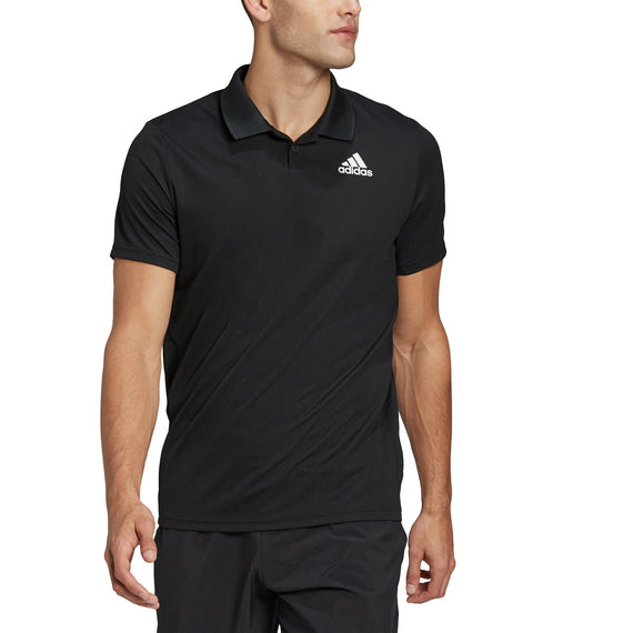 Adidas Club Pique Polo Shirt Black