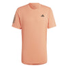 Adidas Club 3-Stripes Tee Orange
