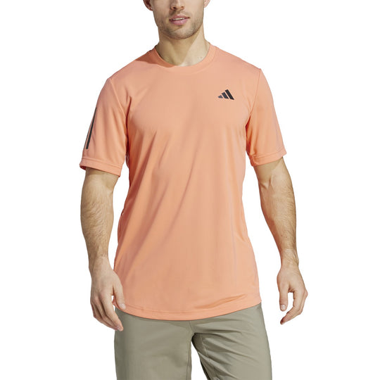 Adidas Club 3-Stripes Tee Orange