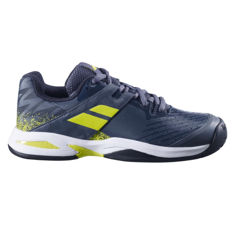 Babolat Propulse AC Grey Yellow Junior Shoes