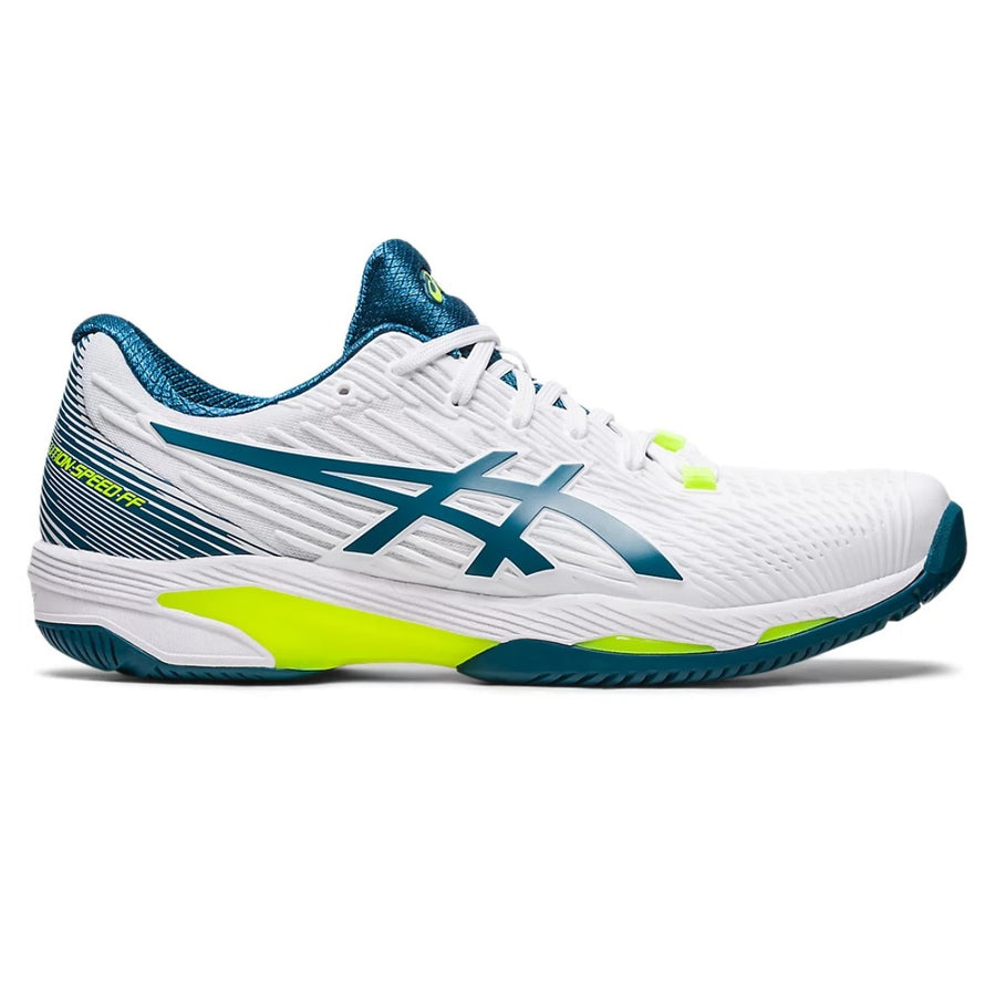 Asics Solution Speed FF White/Teal Men's Shoes